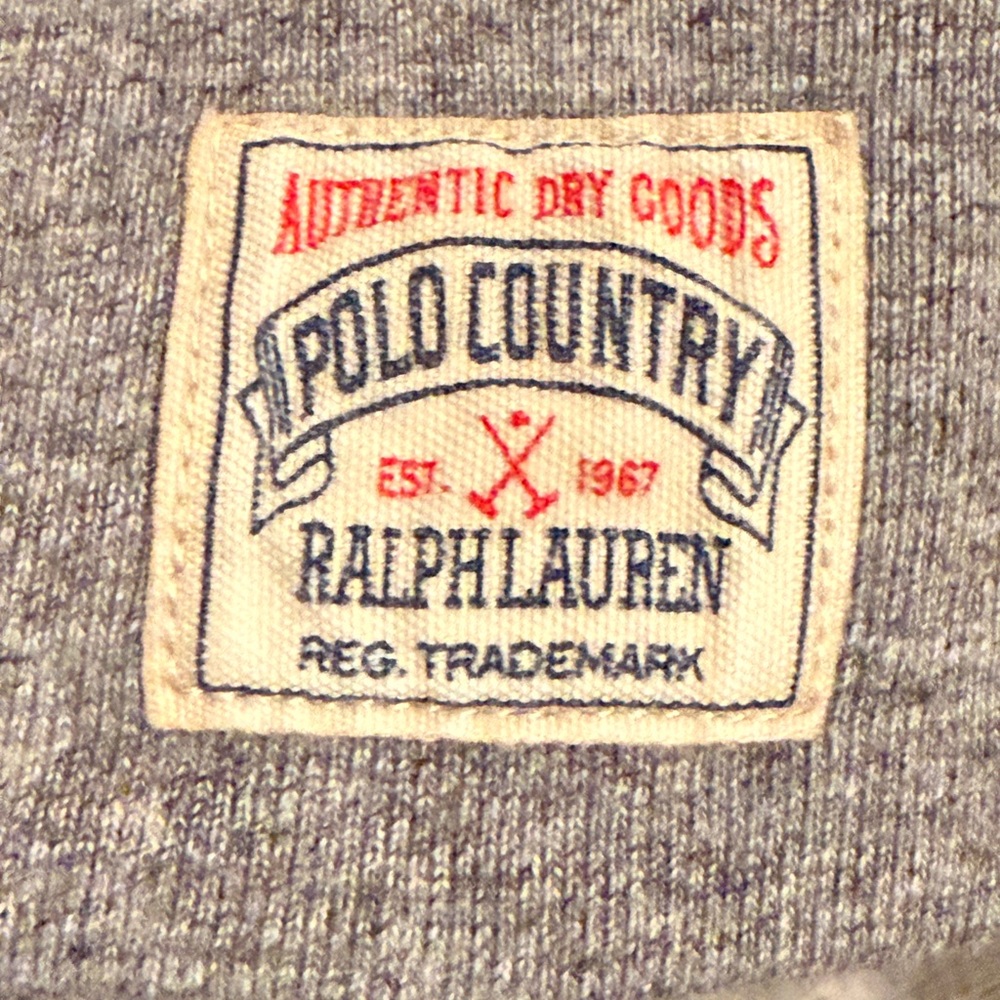 Ralph Lauren Polo Country Boy’s Grey Graphic Polo Bear W/ Truck Hoodie, size XL - Picture 12 of 14
